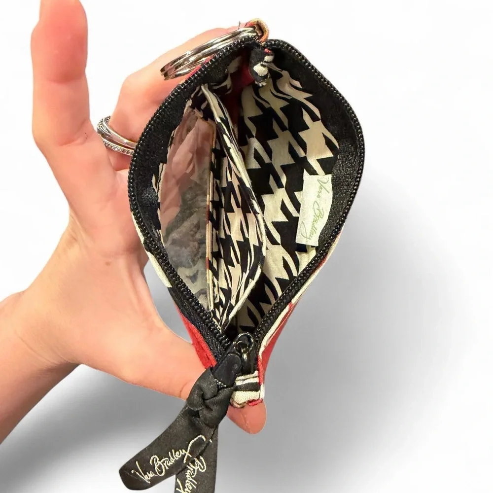 Vera Bradley Zip ID Case “Bittersweet” Floral Pattern 2013 Release - Like New - Picture 5 of 5